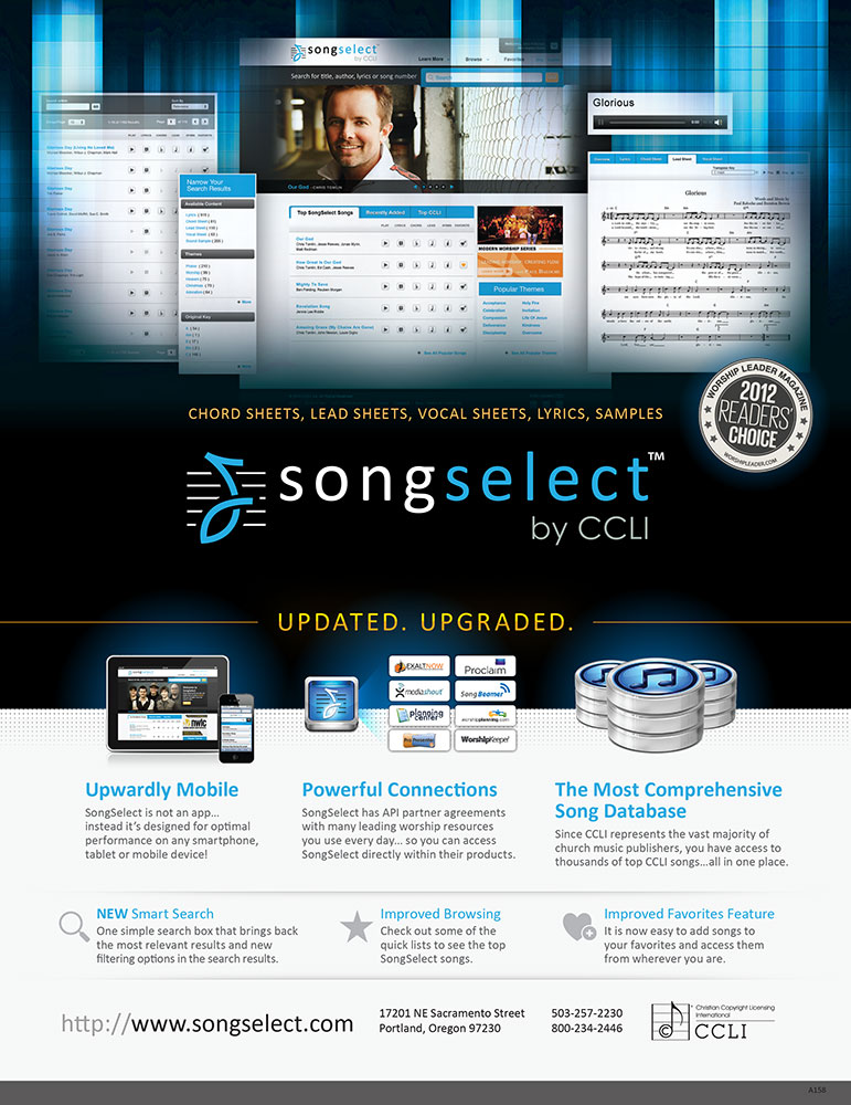 DesignPoint - SongSelect Magazine Ad
